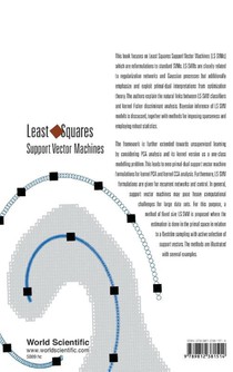 Least Squares Support Vector Machines achterzijde