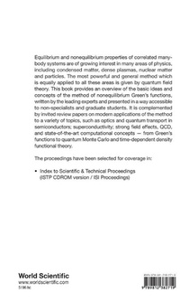 Progress In Nonequilibrium Green's Functions Ii - Proceedings Of The Conference achterzijde