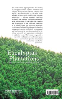Eucalyptus Plantations: Research, Management And Development - Proceedings Of The International Symposium achterzijde