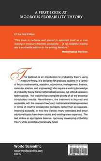 First Look At Rigorous Probability Theory, A (2nd Edition) achterzijde