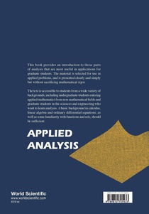 Applied Analysis achterzijde