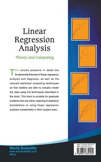 Linear Regression Analysis: Theory And Computing achterzijde