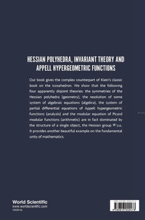 Hessian Polyhedra, Invariant Theory And Appell Hypergeometric Functions achterzijde