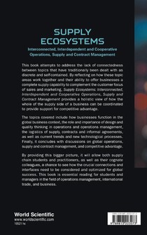 Supply Ecosystems: Interconnected, Interdependent And Cooperative Operations, Supply And Contract Management achterzijde