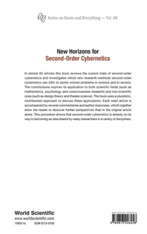 New Horizons For Second-order Cybernetics achterzijde