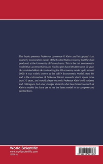 Klein's Last Quarterly Econometric Model Of The United States: Wharton Quarterly Econometric Model: Mark 10 achterzijde