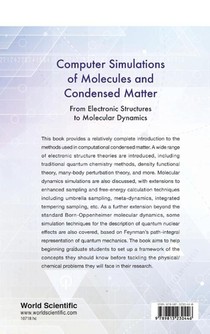 Computer Simulations Of Molecules And Condensed Matter: From Electronic Structures To Molecular Dynamics achterzijde