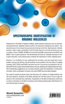 Spectroscopic Identification Of Organic Molecules achterzijde