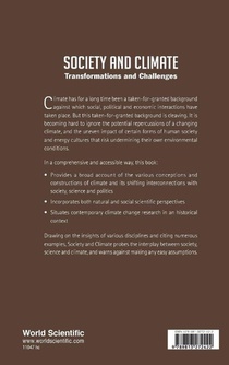 Society And Climate: Transformations And Challenges achterzijde
