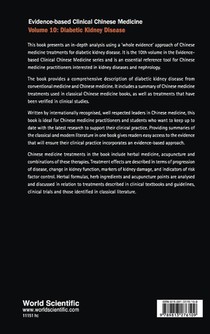 Evidence-based Clinical Chinese Medicine - Volume 10: Diabetic Kidney Disease achterzijde