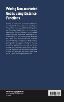 Pricing Non-marketed Goods Using Distance Functions achterzijde