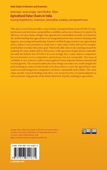 Agricultural Value Chains in India achterzijde