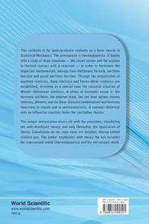 Statistical Mechanics For Beginners: A Textbook For Undergraduates achterzijde