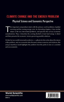 CLIMATE CHANGE AND THE ENERGY PROBLEM achterzijde