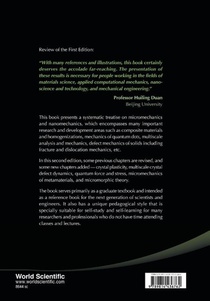 Introduction To Micromechanics And Nanomechanics (2nd Edition) achterzijde