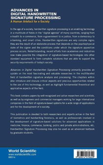 Advances In Digital Handwritten Signature Processing: A Human Artefact For E-society achterzijde
