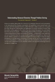 Understanding Advanced Chemistry Through Problem Solving: The Learner's Approach - Volume 2 achterzijde