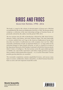 Birds And Frogs: Selected Papers Of Freeman Dyson, 1990-2014 achterzijde