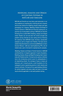 Modeling, Analysis And Design Of Control Systems In Matlab And Simulink achterzijde