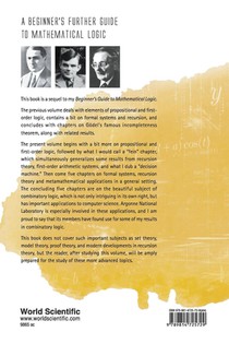 Beginner's Further Guide To Mathematical Logic, A achterzijde