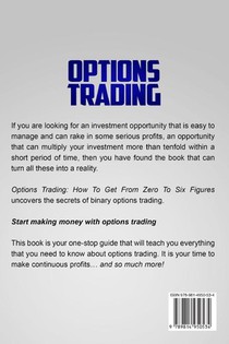 Options Trading For Beginners achterzijde
