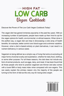 High Fat Low Carb Vegan Book achterzijde