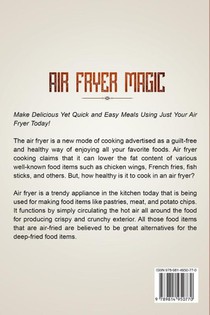 Air Fryer Cookbook achterzijde