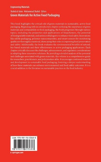 Green Materials for Active Food Packaging achterzijde