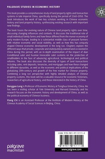 The Institutions of Land Property Rights in China achterzijde