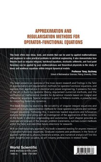 Approximation And Regularisation Methods For Operator-functional Equations achterzijde