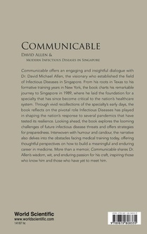 Communicable: David Allen And Modern Infectious Diseases In Singapore achterzijde