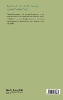 An Introduction To Probability: With MathematicaA® achterzijde
