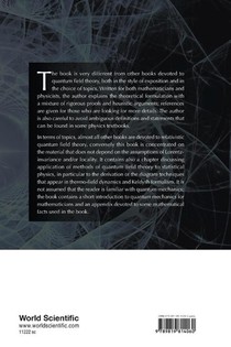 MATHEMATICAL FOUNDATIONS OF QUANTUM FIELD THEORY achterzijde