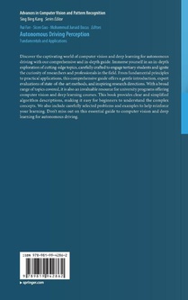 Autonomous Driving Perception achterzijde