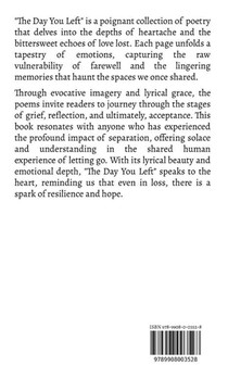 The Day You Left achterzijde