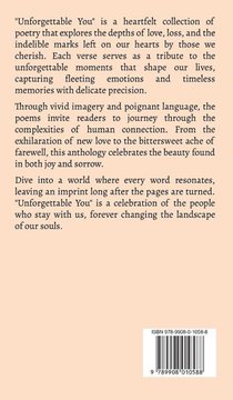 Unforgettable You achterzijde