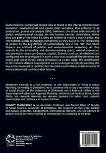 Sustainability in the Political and Socio-Economic Spheres of Development in Zimbabwe achterzijde