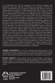Enhancing Democratic Systems. The Media in Mauritius achterzijde