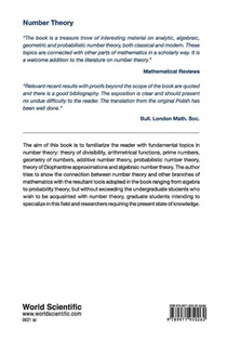 Number Theory achterzijde