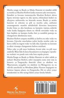 Maisha Yangu na Baada ya Miaka Hamsini achterzijde