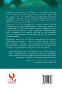 Comparative Law and Jurisprudence in Namibia achterzijde