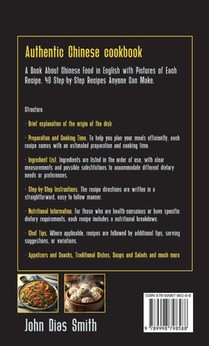 Authentic Chinese Cookbook achterzijde
