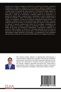 Incidencia de la Justicia y Jurisdicción Constitucional achterzijde