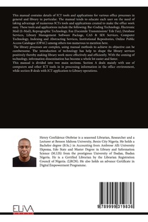 Current trends in ICT applications to library and office processes achterzijde