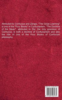 The Great Learning - The Doctrine of the Mean achterzijde