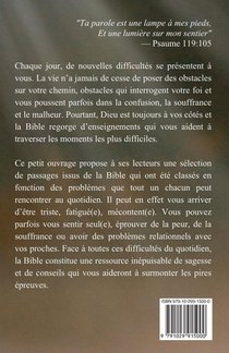 La Bible dans les moments difficiles achterzijde