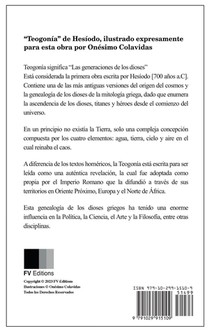 Teogonía achterzijde