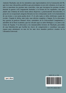 Poesías Completas achterzijde