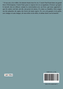 Récits scientifiques de l'oncle Paul à ses neveux achterzijde