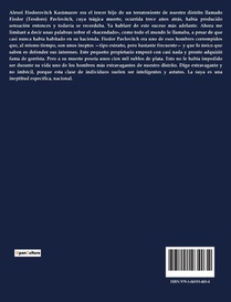 Los Hermanos Karamazov achterzijde